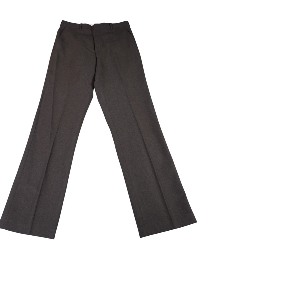 Blair Dress Pants Mens 31X33 Charcoal Gray Straight Leg Formal Career High Rise